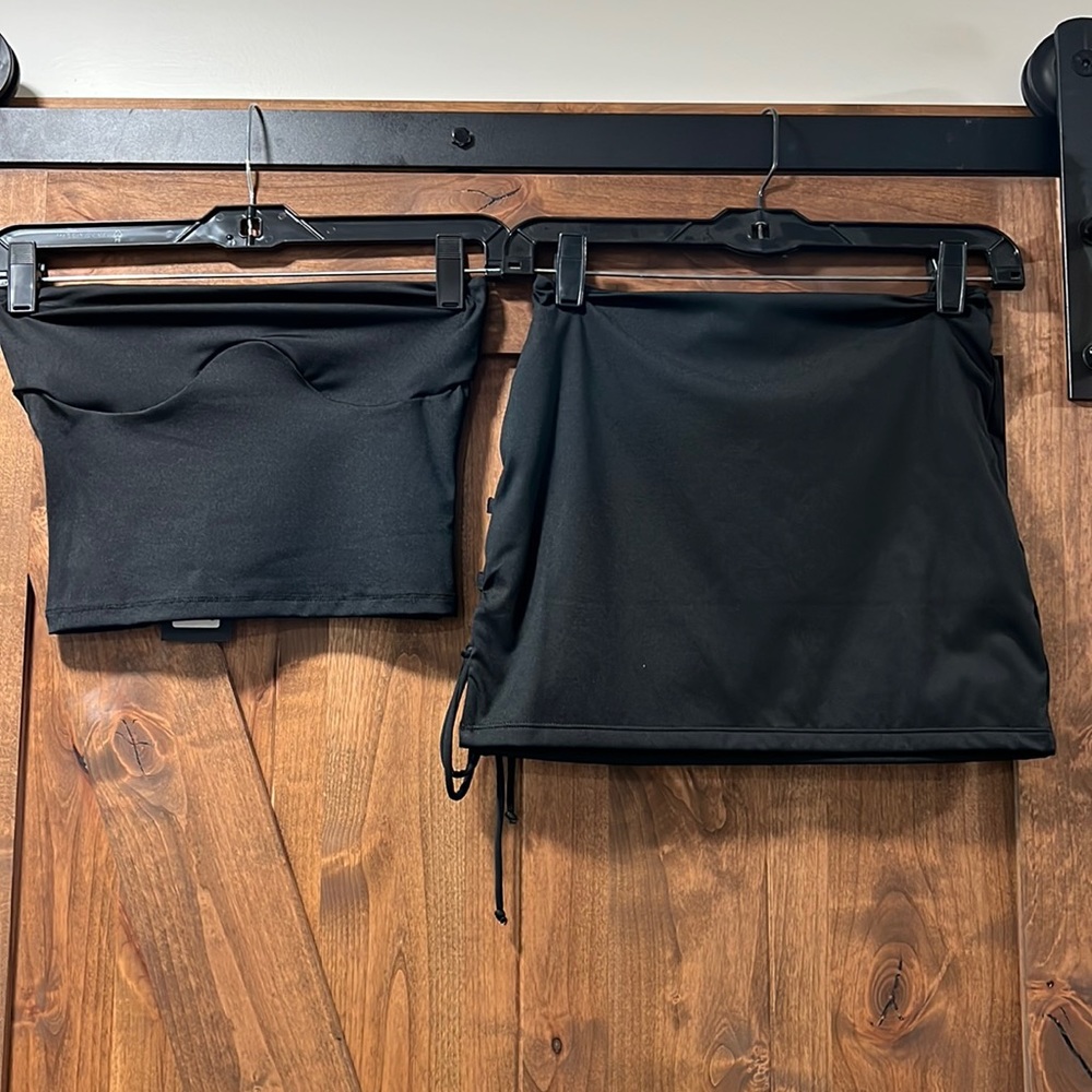 Black skirt Set